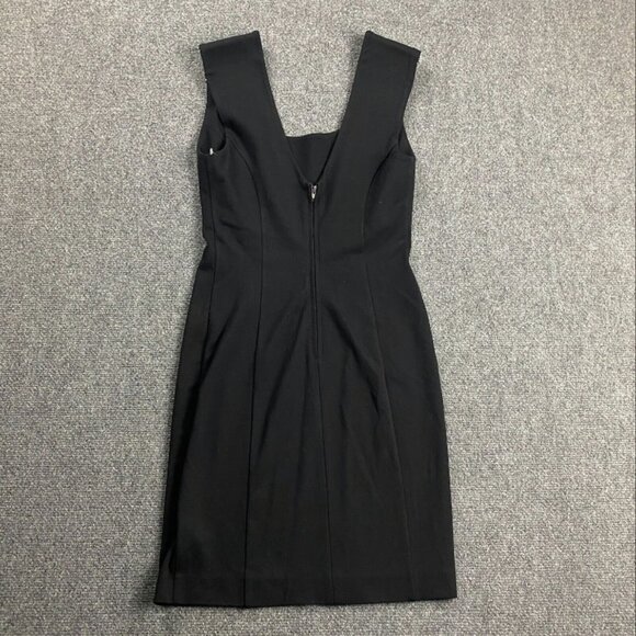 Guess‎ Dress Women's Medium Black Sheath Shift Sleeveless Viscose Blend M - Picture 2 of 8